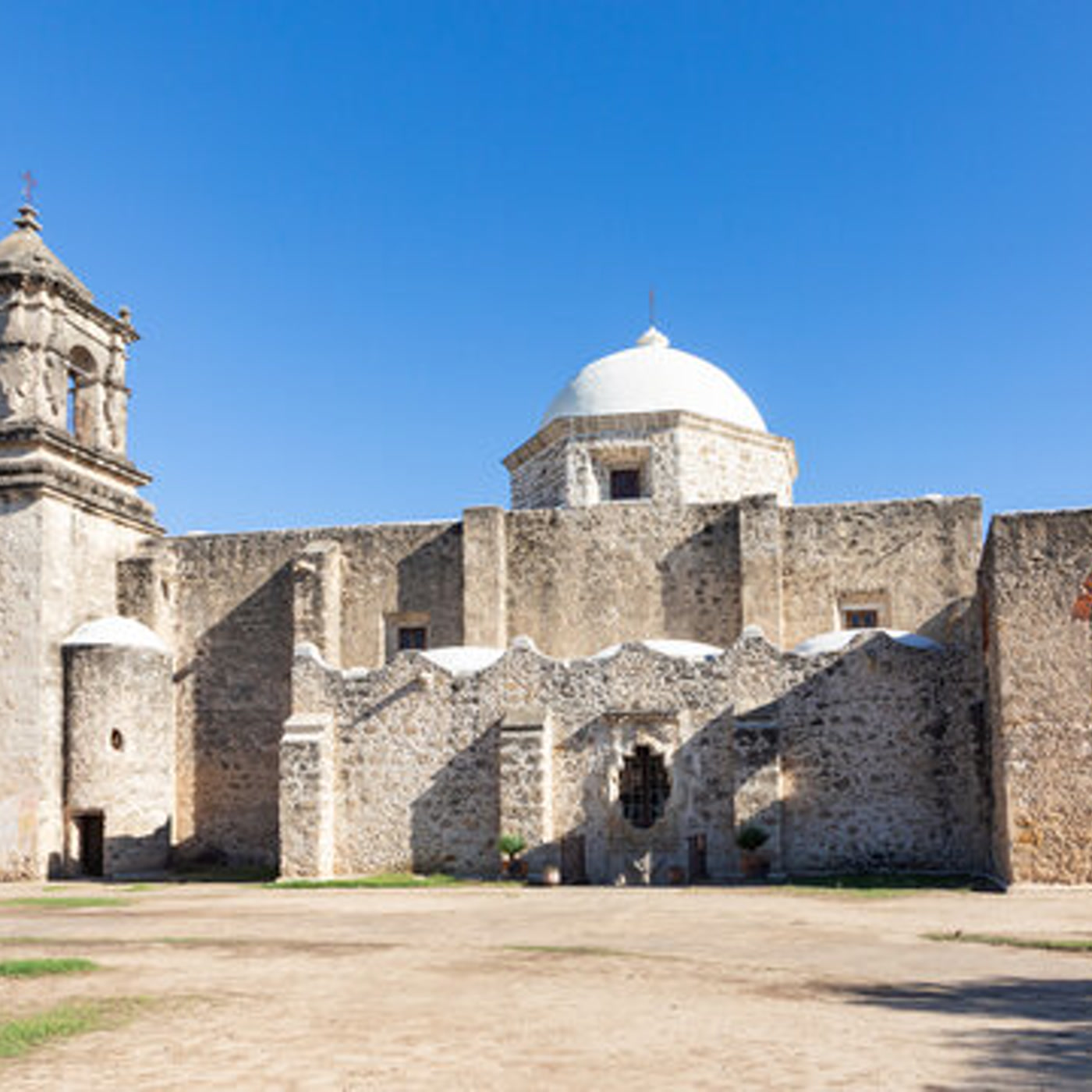 Mission San Jose grounds for an estate administration article