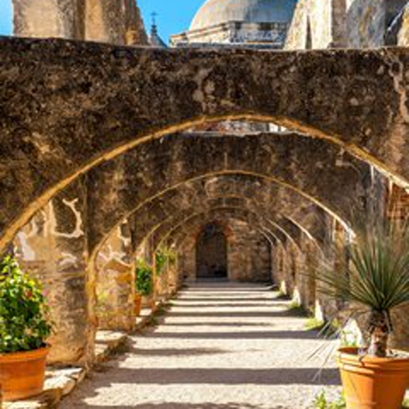 San Antonio Missions scene for a Texas probate article